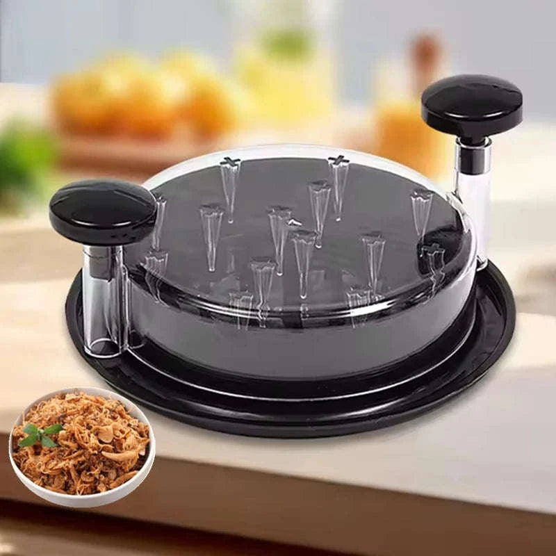 Chicken Shredder Tool with Non-Slip Base and Rotating Handle-rotundity / United States