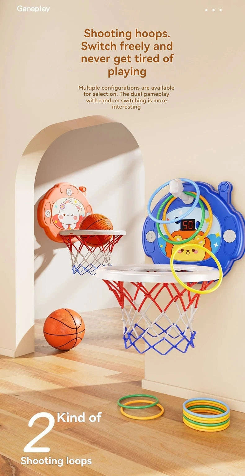 Children’s Indoor Basketball Hoop-scoreboard