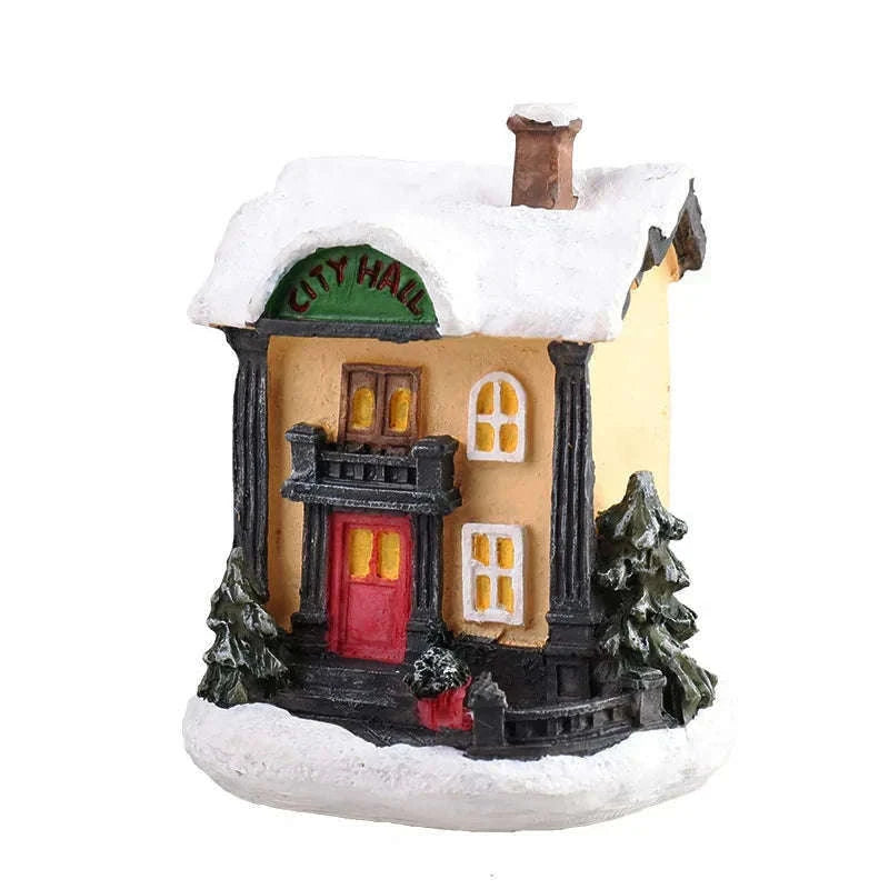 Christmas House Light Decor for a Warm Holiday Glow-J / with AG battery