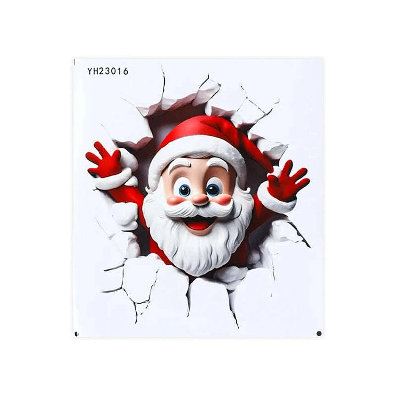 Christmas Toilet Sticker Decoration-style 1 / CHINA