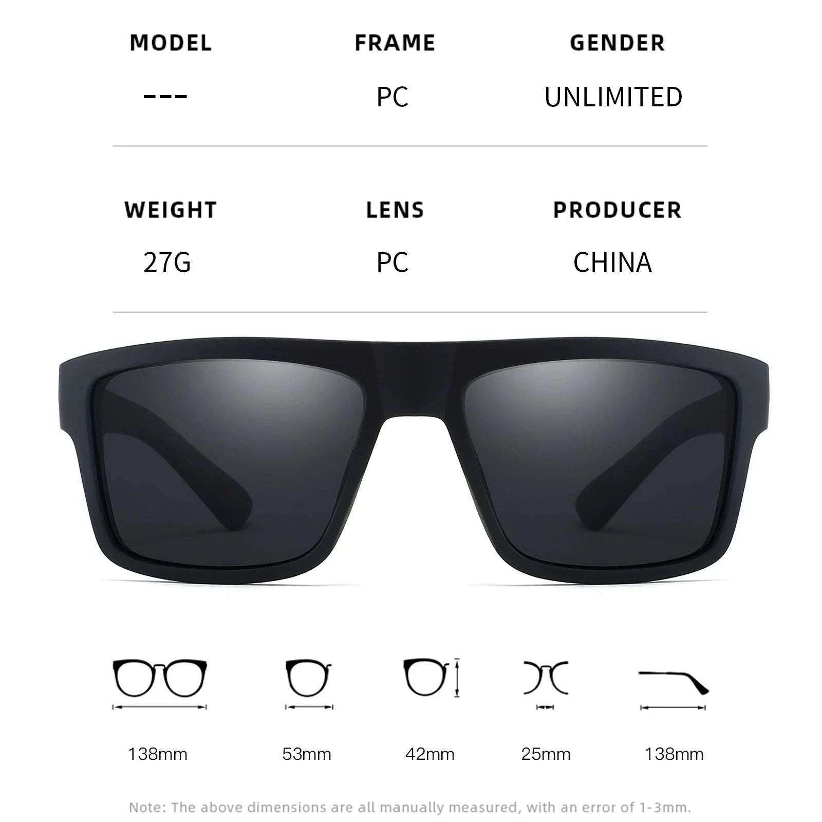 Classic Polarized Sunglasses for Men and Women-