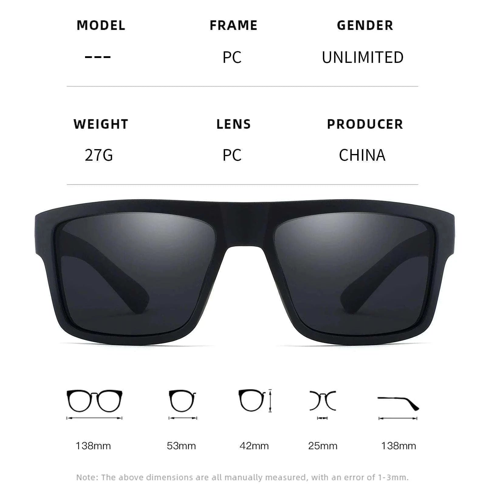 Classic Polarized Sunglasses for Men and Women-