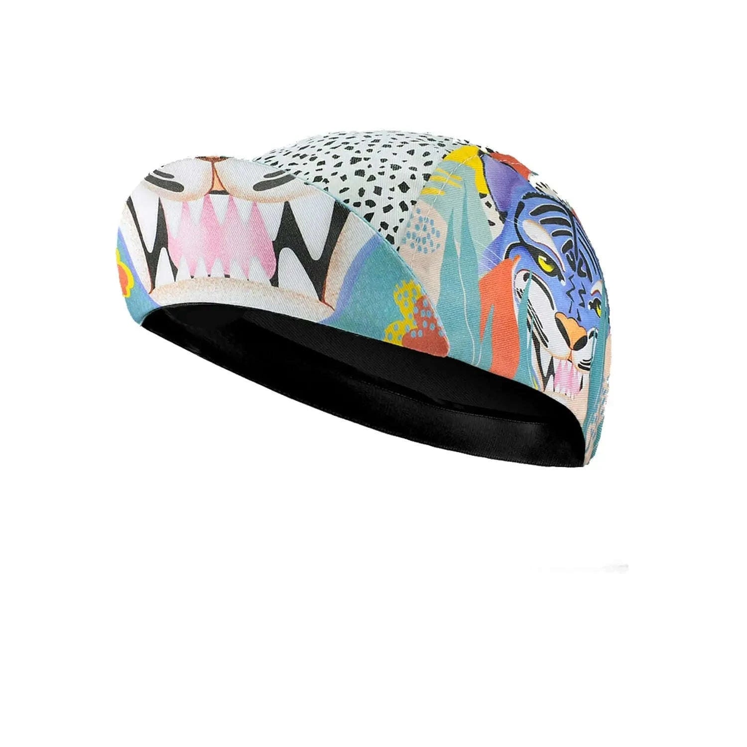 Classic Retro Red Blue Green Cycling Cap-Khaki