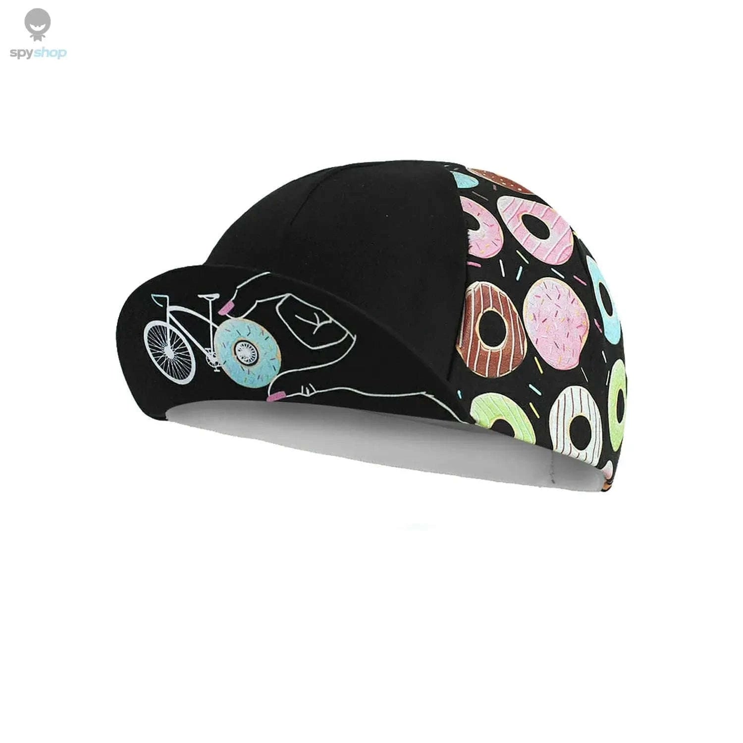 Classic Retro Red Blue Green Cycling Cap-Khaki