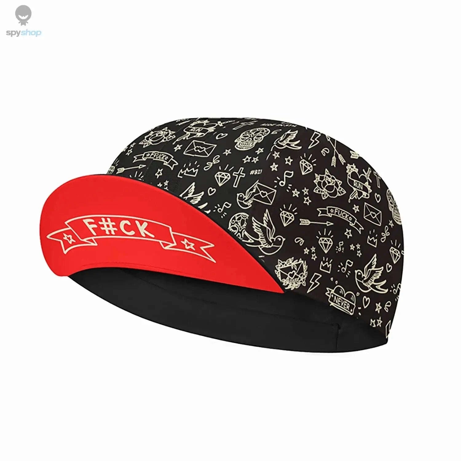 Classic Retro Red Blue Green Cycling Cap-Khaki