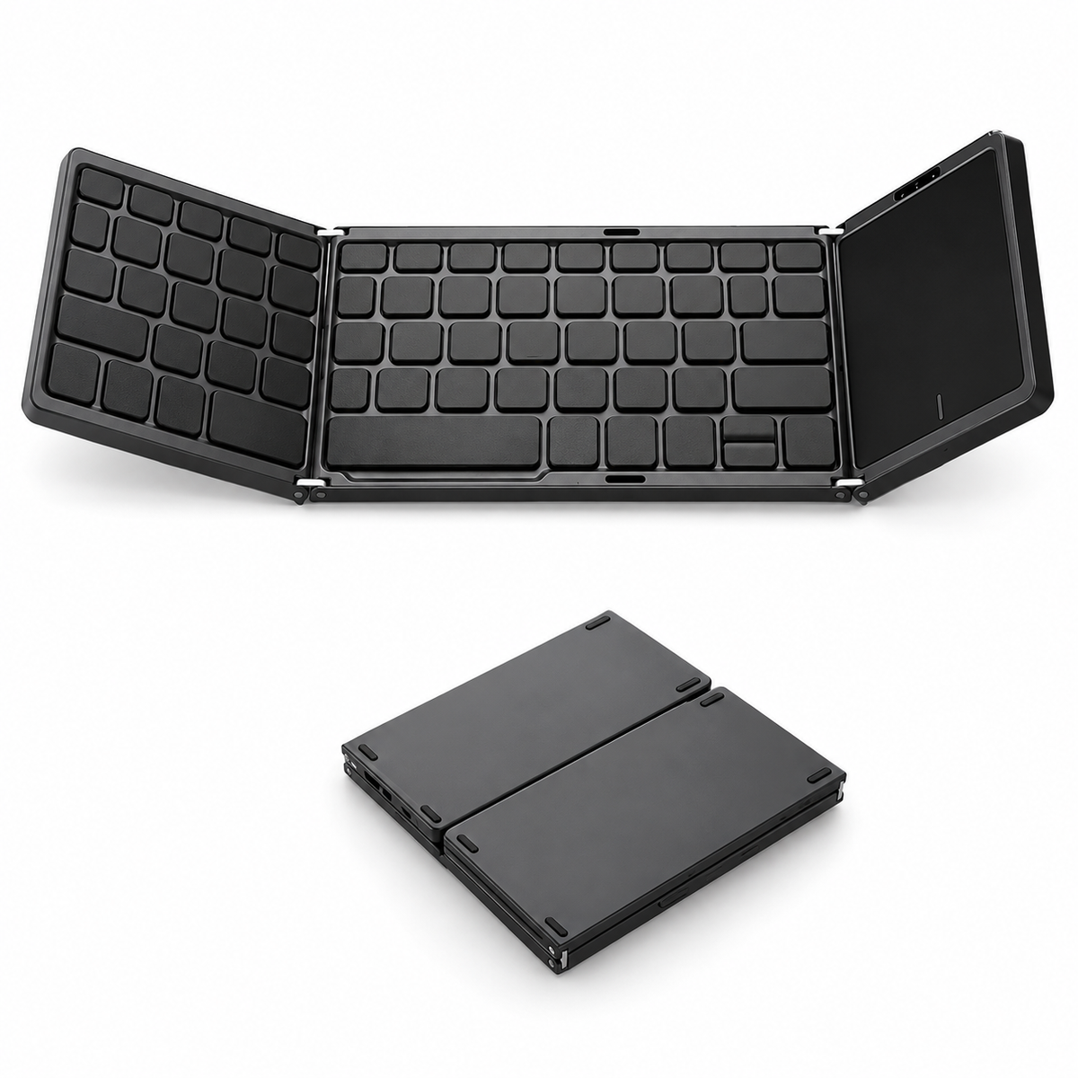 Foldable Bluetooth Keyboard with Layout Options