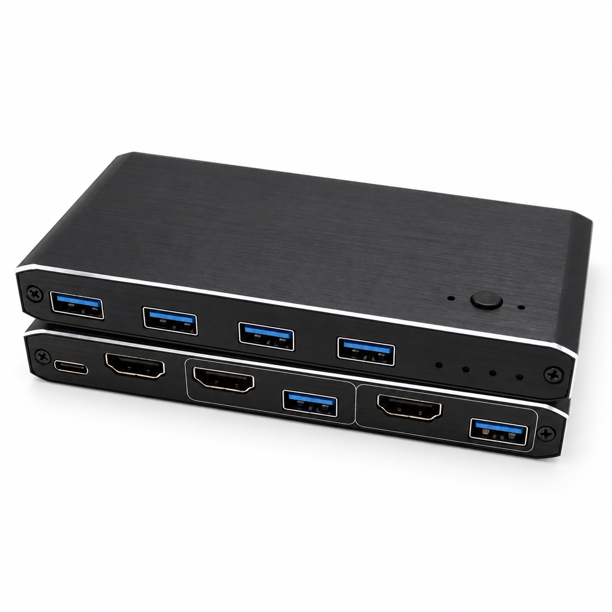 4K HDMI and USB 3.0 KVM Switch for Two Computers