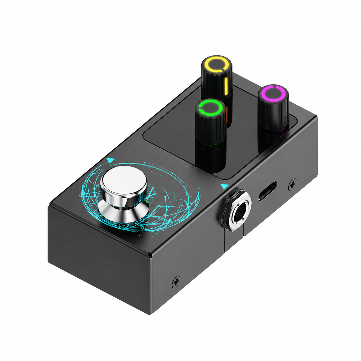 Compact Guitar Reverb Effect Pedal