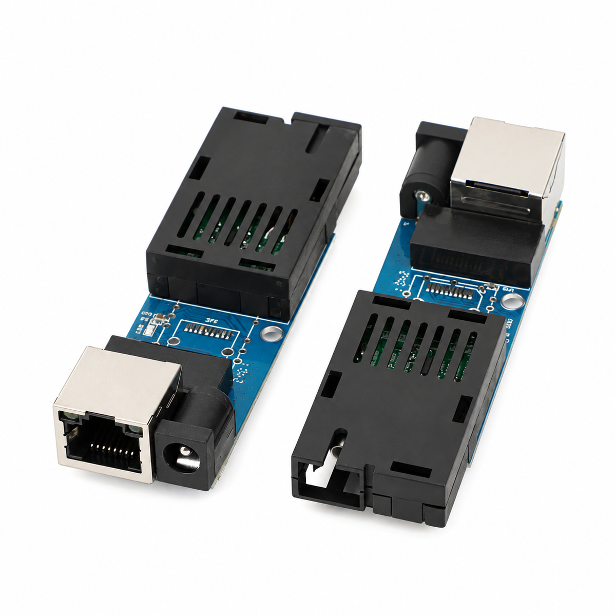 Pair of Gigabit Ethernet Fibre Media Converters
