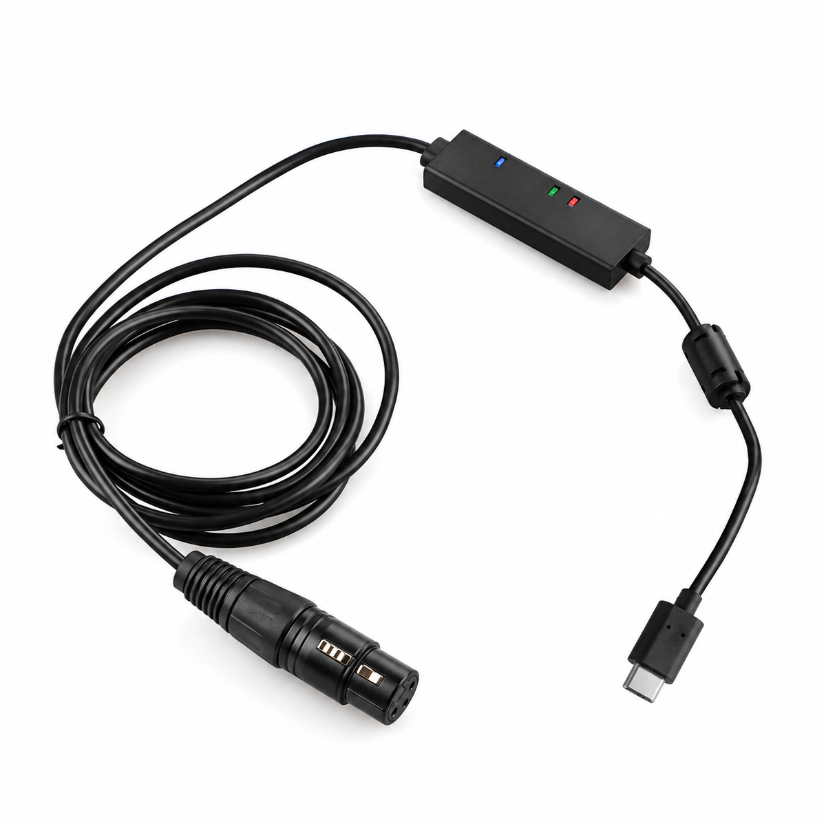 DOREMiDi USB-C To DMX Cable Convert DMX/RDM