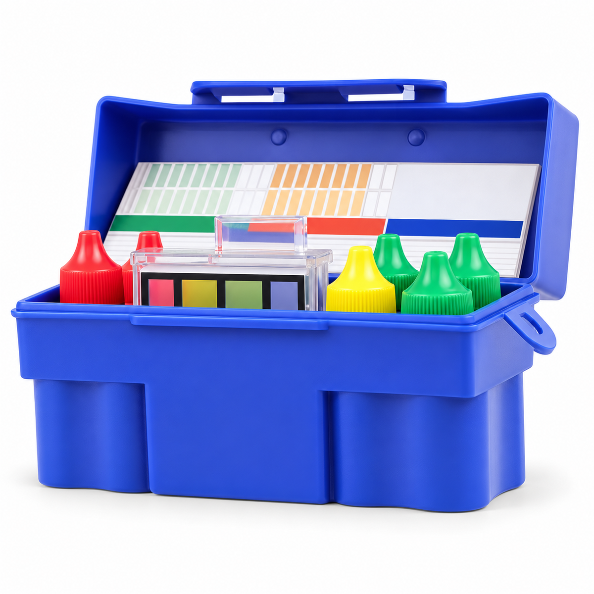 The New 5-Way Test Kit For Pool & SPA Acid Demand Chlorine Total Alkalinity Bromine PH Water Quality Tester Set