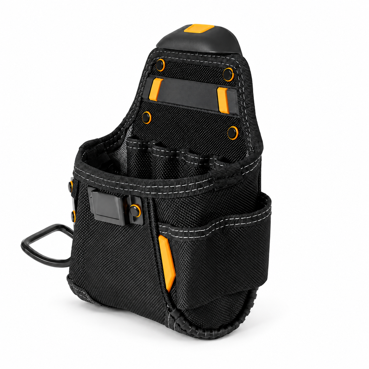 TOOLSTACK Mini Utility Toolkit Quality Hardwear Carpenter Work Tools Bag Quick-Hook Service Kit Hammer & Screwdriver Waist Pouch