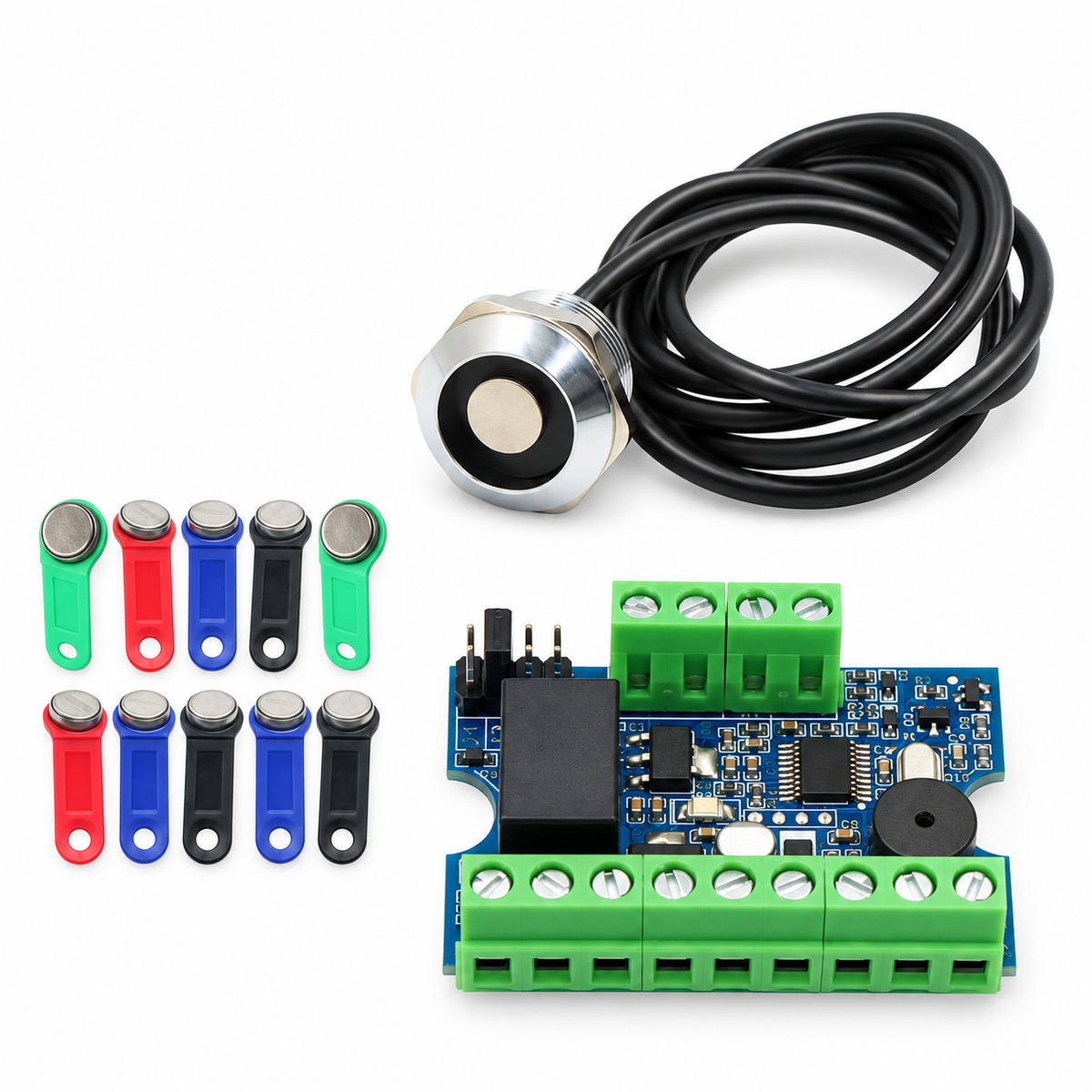 Dallas IButton Micro Access Control Sets Touch Memory & Wiegand Card Reader Controler Module Electronic Door Access System Kits