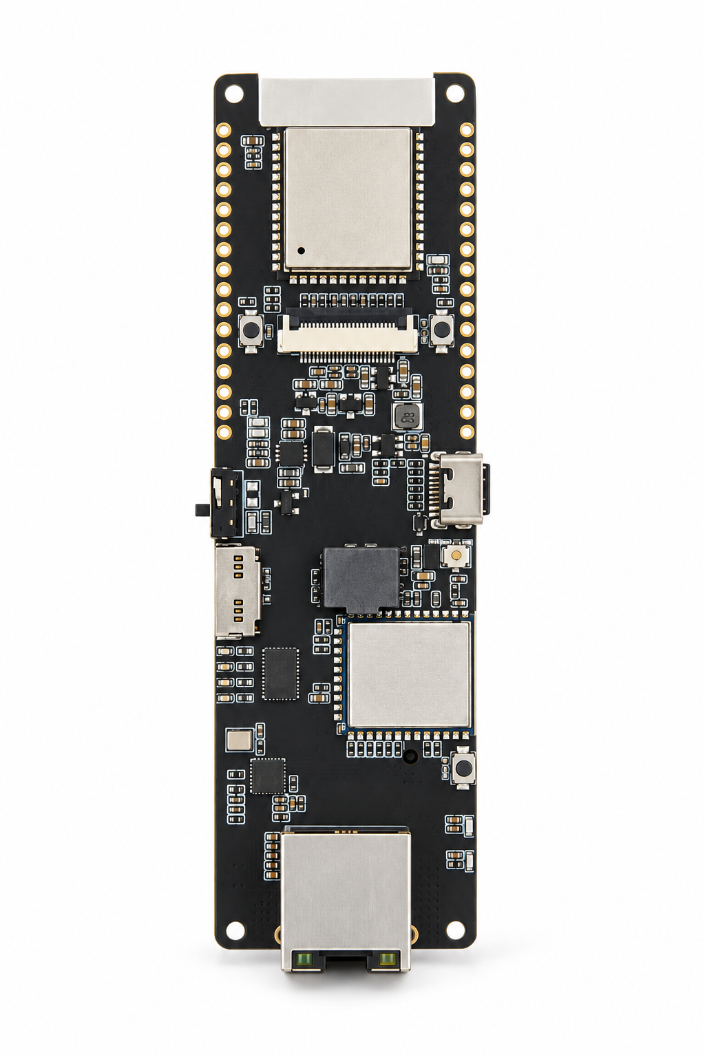 LILYGO® T-Halow ESP32-S3 Ethernet Development Board WiFi Bluetooth Module Wi-Fi CERTIFIED HaLOW RJ45 Network Port Camera Seat