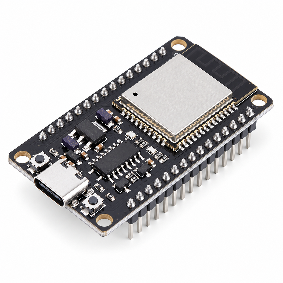 ESP32 Development Board Wireless WiFi Bluetooth Module Ultra-Low Power Consumption Dual Core 30Pin ESP32-WROOM-32S USB TYPE-C
