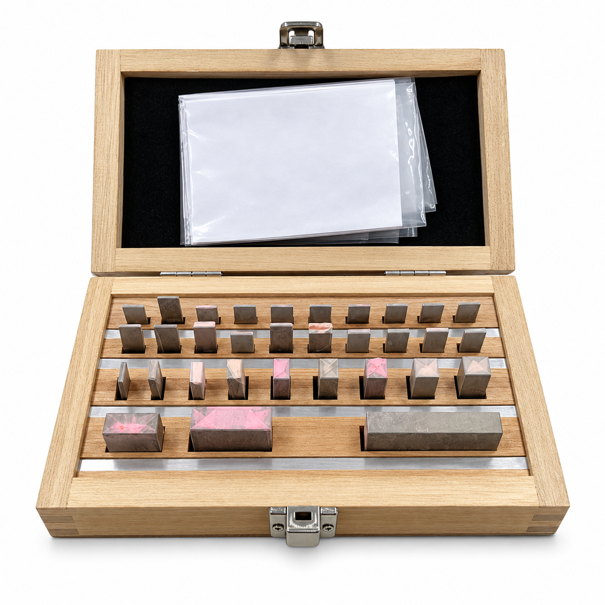 32 pcs,Block Gauge Set,0 /1 Grade,High Speed Steel ,Tools for Carpenter,Inspection and Measurement,Custom Gauge Available