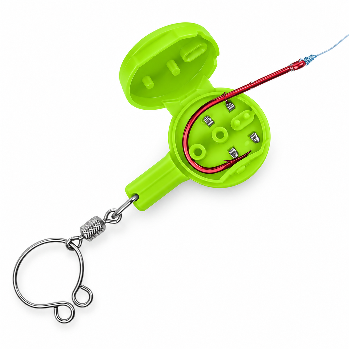 2pcs Fishing Gadgets: Knotting Tool, Outdoor Fishing Supplies Tools For Multifunctional Fishing