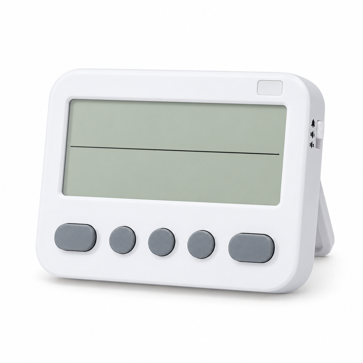 Dual Digital Timer Large LCD Display Cooking Countdown Timers Kitchen Timer Timer Memory Function Study Stopwatch with Vibration