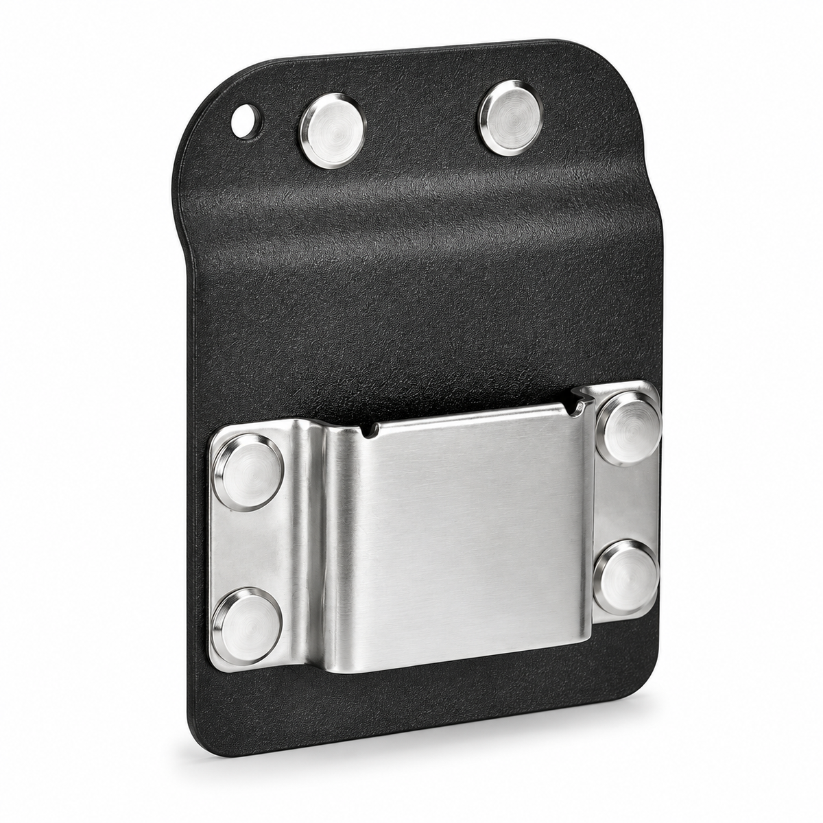 Stainless Steel&Rubber Belt Clamp,Clip-On Tool Holder for Impact,Hand Drills,Tape Measures,Nailer or Any Tools with Hanger Clip