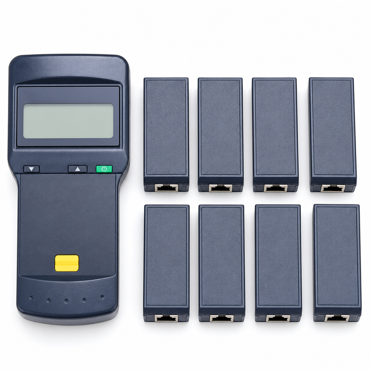 NF8108-M Digital Network Cable Length Tester Network Cable Tester 8 Meter Length Remote Units Cat5E/ 6E UTP STP CAT5 RJ45