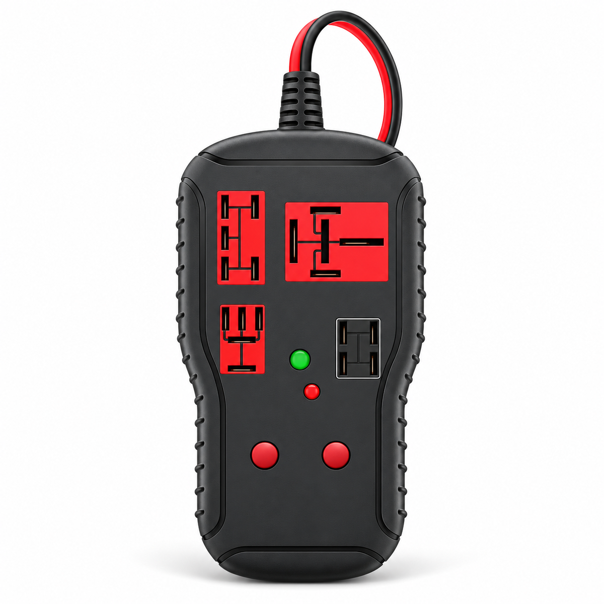 Newest Relay Tester 12V 24V Universal Electronic Automotive Car Circuit Detector Battery Checker Auto Repair Tool Voltage Tester