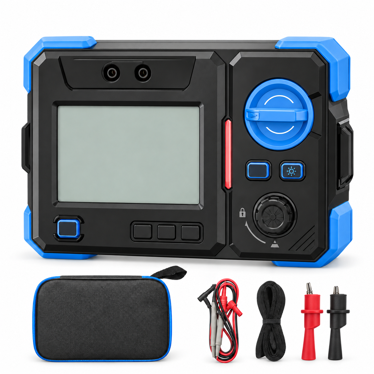 FNIRSI MRT-1050 Megohmmeter Insulation Resistance Tester 100/500/2500V High-Precision Insulation Auto Discharge Impedance Meter