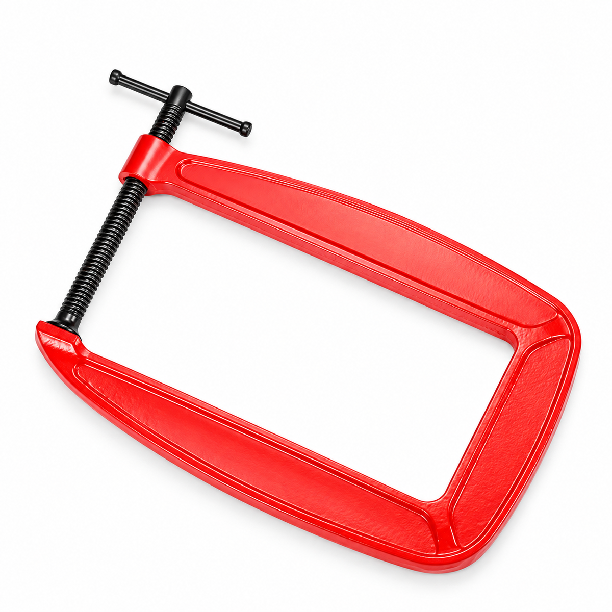G Clamp Deep Reach C Clamp,4 Inch C-Clamp Set, Heavy Duty Steel C Clamp Industrial Strength C Clamps for Woodworking, Welding