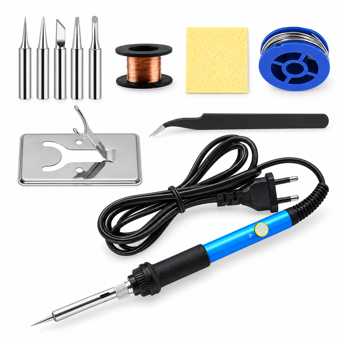 Adjustable Temperature Electric Soldering Iron 110V(US plug) /220V(EU Plug) 60W Soldering Iron Welding Solder Repair Tool