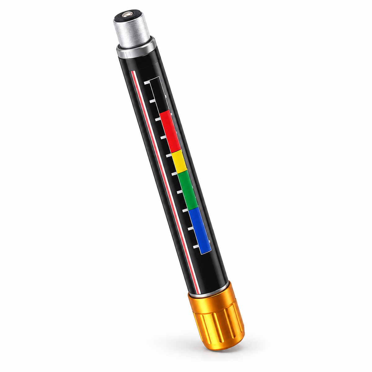 Coating Thickness Detection Pen Magnetic Tip Color-Coded Micron Scale Car Paint Putty Thickness Testing Auto Detailing Accessory