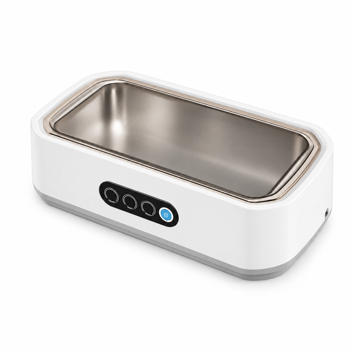 Ultrasonic Cleaner Machine Eyeglass 650ml Mini High-frequency Vibration Cleaning For Glasses Jewelry Denture Pacifier