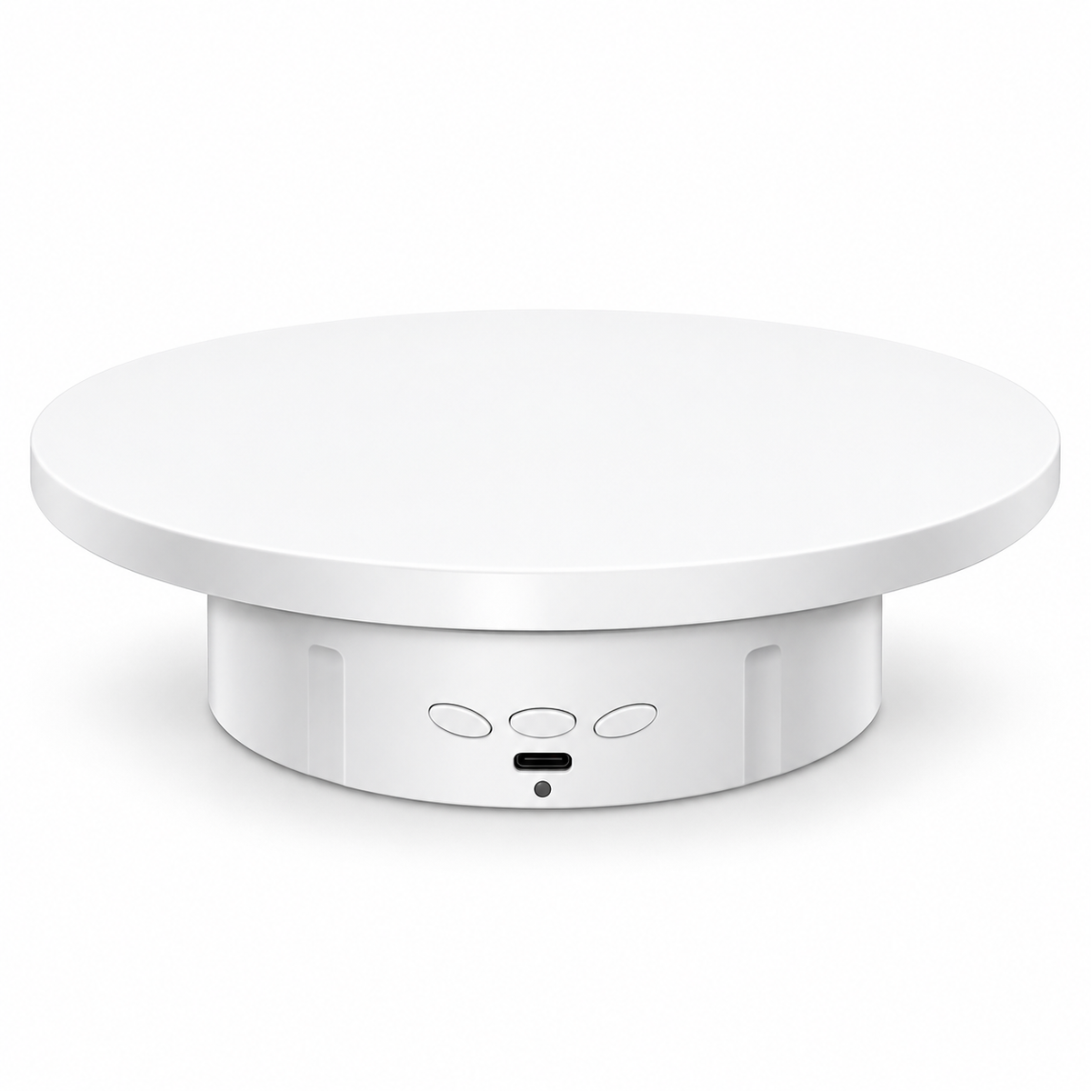 Photography Turntable Electric Rotating Display Stand 360 Degree with Remote Control Motorized Turntable for Photos or Videos