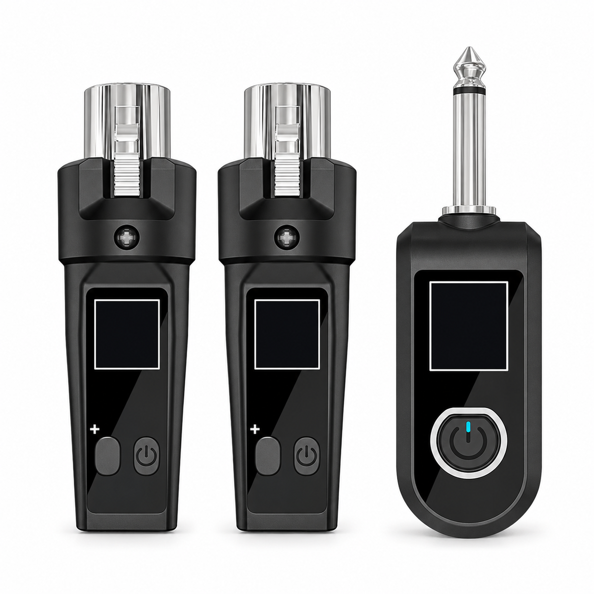Microphone Converte XLR Transmitter and Receiver Wireless System Signal Adapter For Dynamic Mic Guitar Audio Mixer PA System