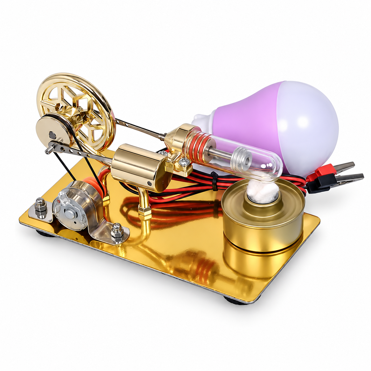 Stirling Engine Model Generator Steam Engine Physics Experiment Science Toy