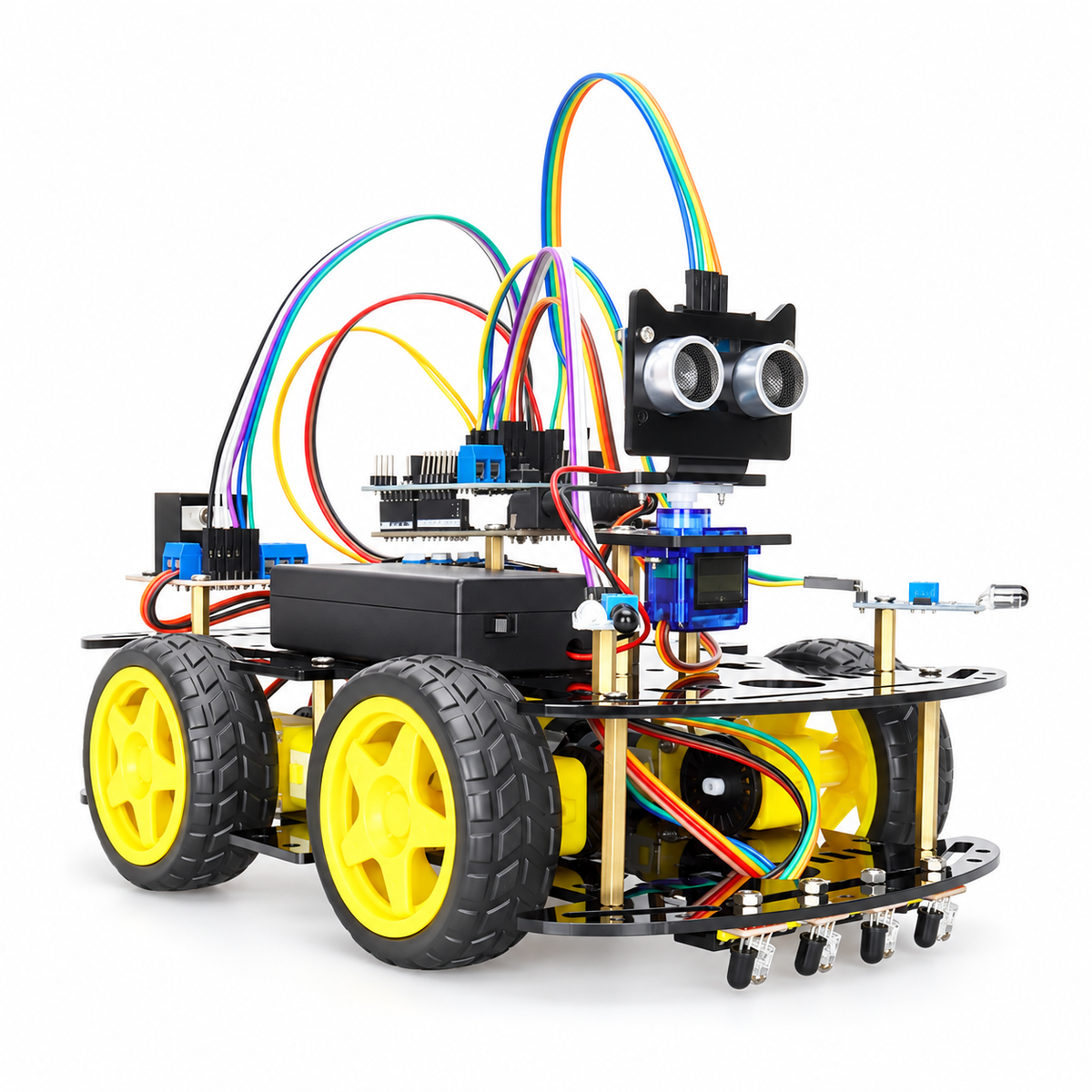 Arduino-Compatible Robot Car Coding Kit