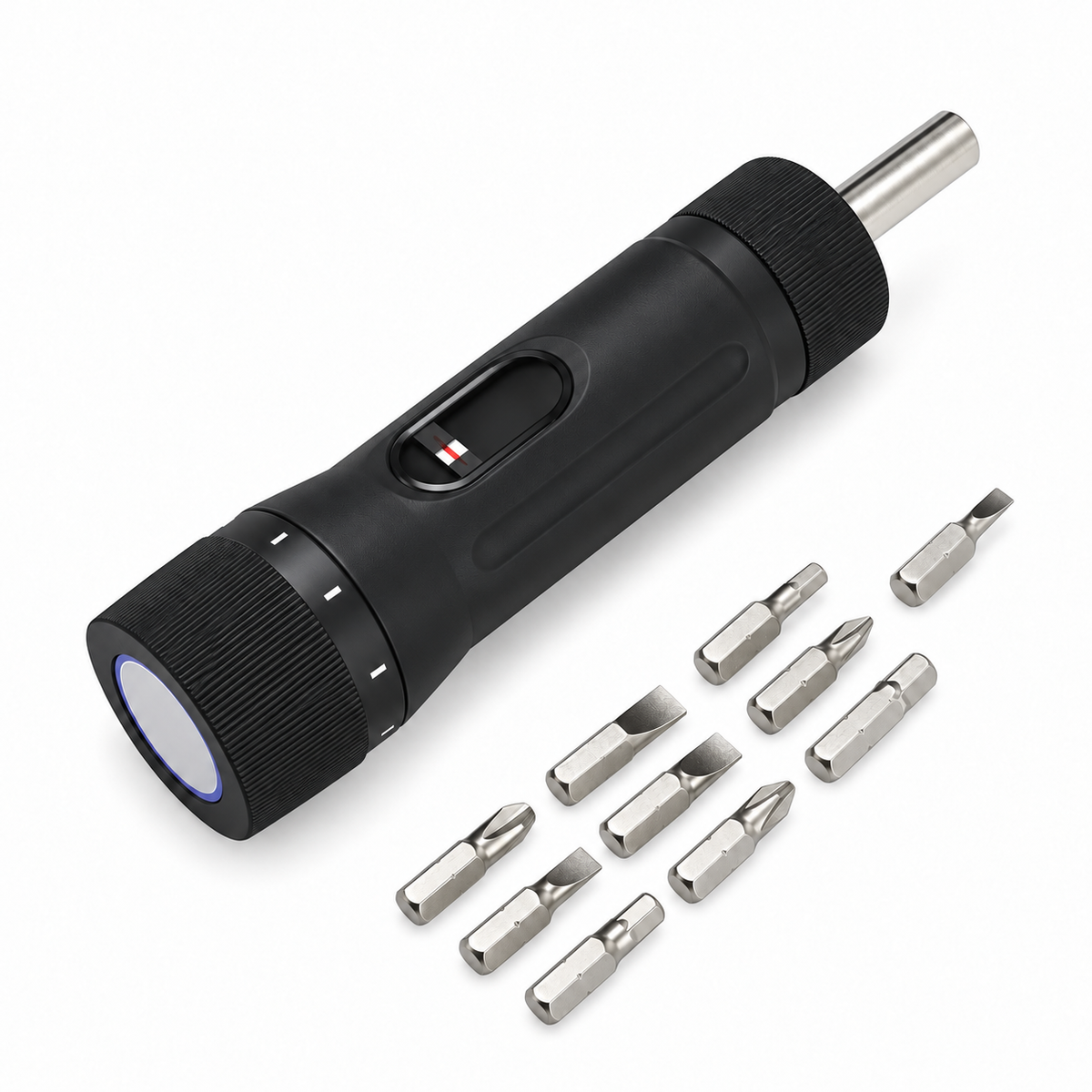 SHAHE Torque Screwdriver 1/4' Drive Screwdriver Torque Wrench Driver 10pcs Bits Set with 10-70 In-Lbs Torque Range