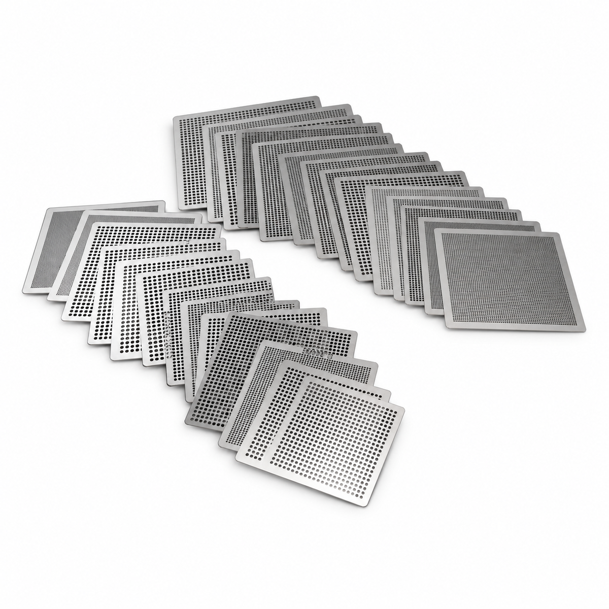 27-Piece Universal BGA Reballing Stencil Set