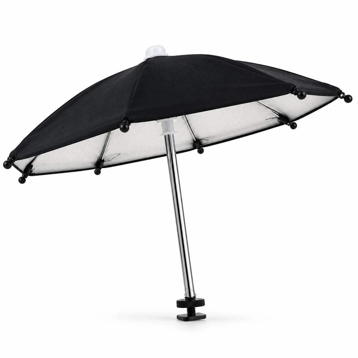 For General Camera Photographic Camera Umbrella Black Camera Umbrella Sunshade Rainy Holder