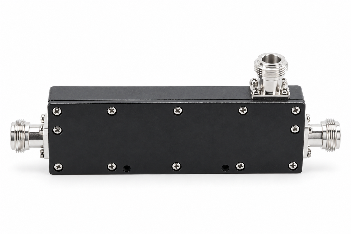 N-Type Female RF Coaxial Directional Coupler 800-2500MHz 200W 5dB~40dB For Indoor Distribution Systems Coupler Signal Amp Lifier