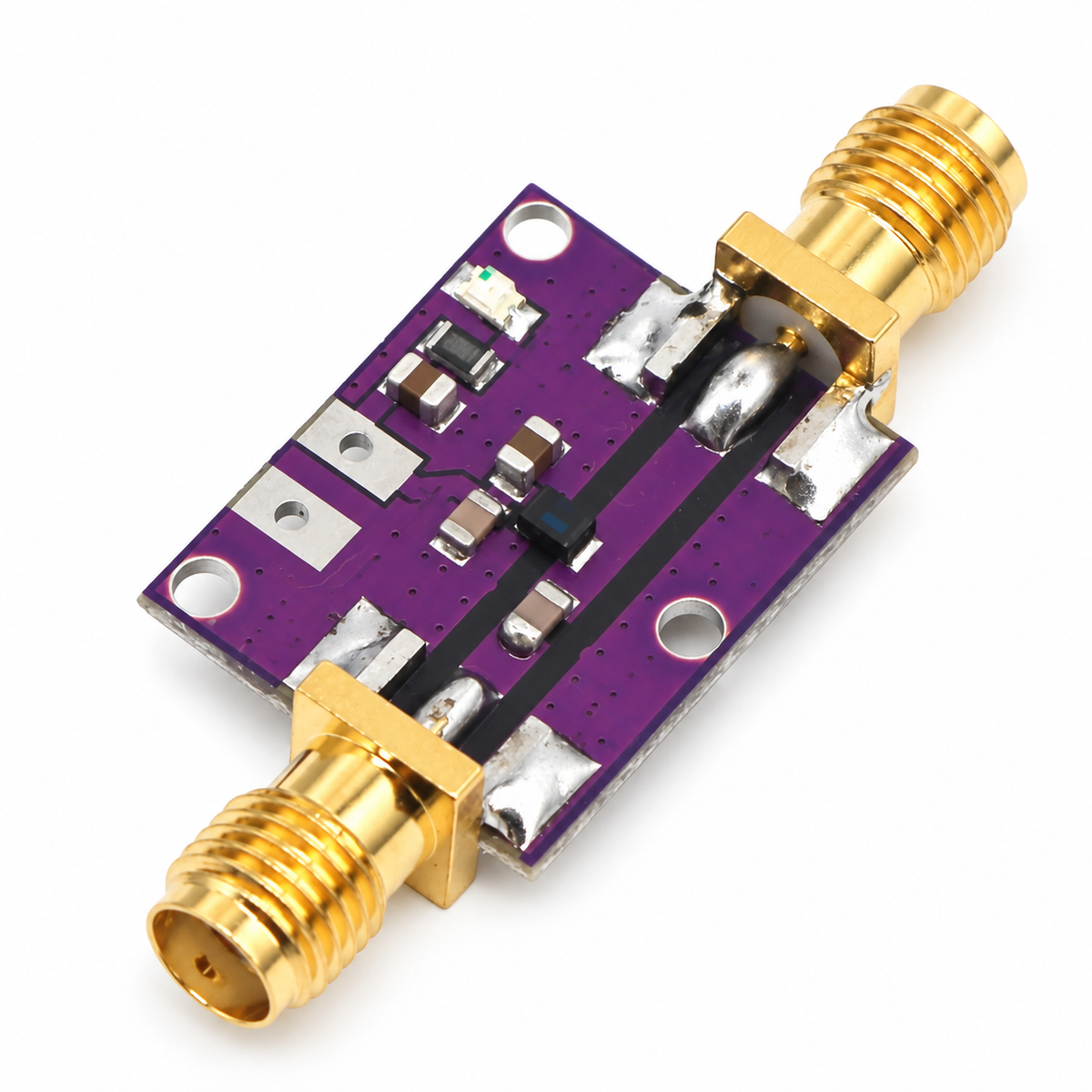 Bias Tee 10MHz -6GHz RF Biaser DC Blocker Coaxial Feed For HAM Radio RTL SDR Walkie-talkie LNA Low Noise Wideband Amplifier