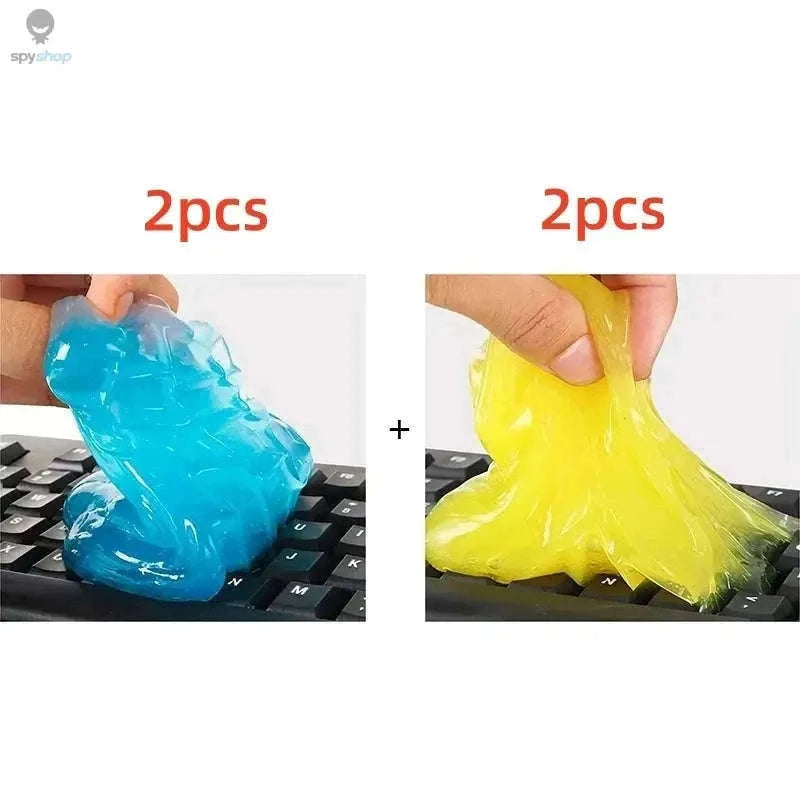 Cleaning Gel for Car Vents, Keyboards, and Tight Spaces-160g Red