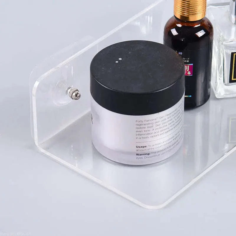 Clear Acrylic Floating Shelf-L 20cm x 10cm