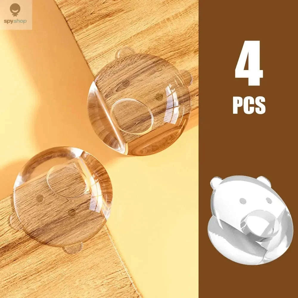 Clear Furniture Corner Protectors Set-Drop shape