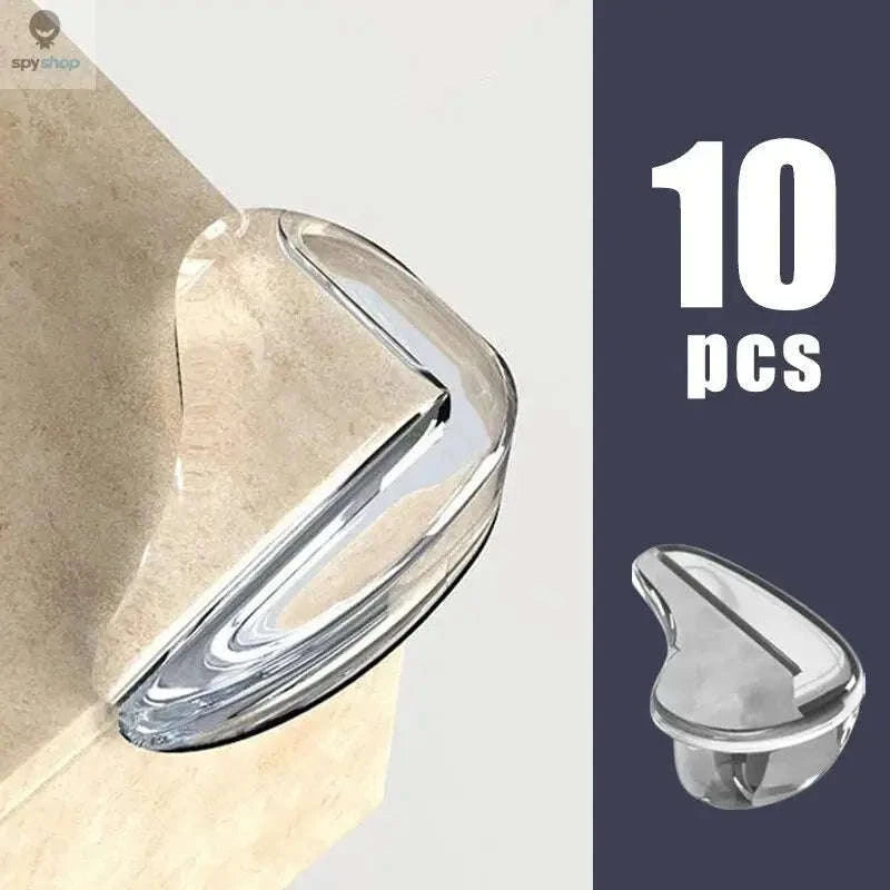 Clear Furniture Corner Protectors Set-Drop shape