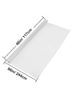 Clear PVC Table Protector Waterproof 1.5mm–2mm Thick Cover-46 x 72 Inch / spain