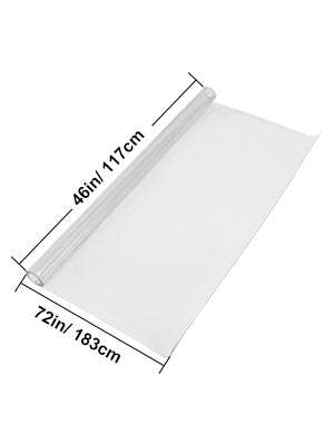 Clear PVC Table Protector Waterproof 1.5mm–2mm Thick Cover-46 x 72 Inch / spain