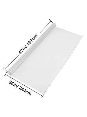Clear PVC Table Protector Waterproof 1.5mm–2mm Thick Cover-46 x 72 Inch / spain