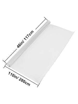 Clear PVC Table Protector Waterproof 1.5mm–2mm Thick Cover-46 x 72 Inch / spain