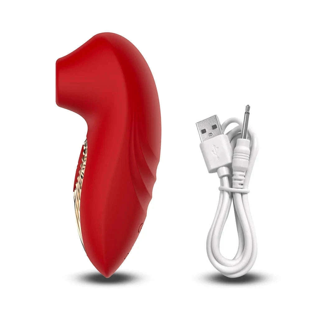 Clit Sucker Vibrator with 10 Intense Modes-GM41-GN / China Mainland
