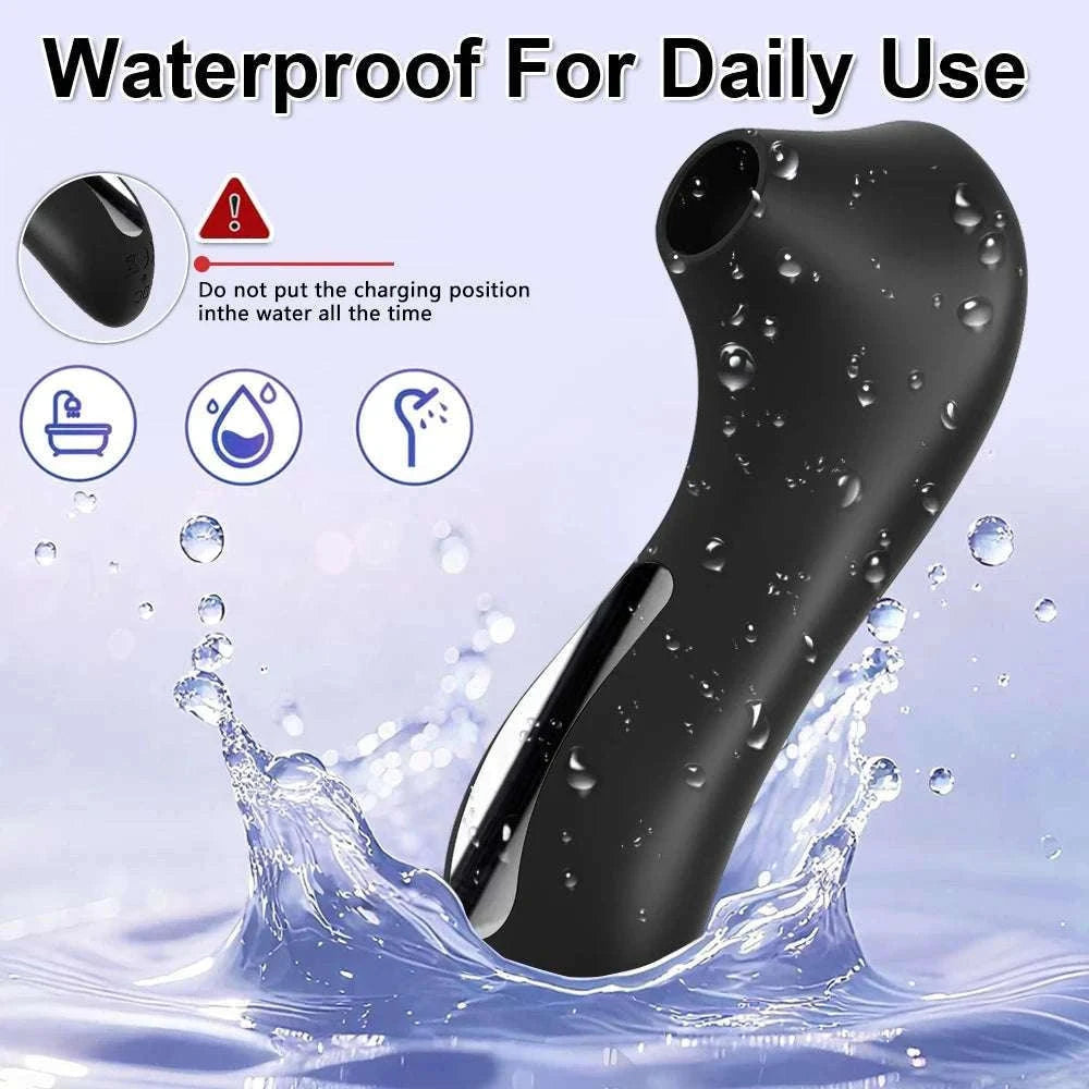 Clitoral Sucking Vibrator with 10 Modes, Waterproof USB Toy-Rose Box / China Mainland