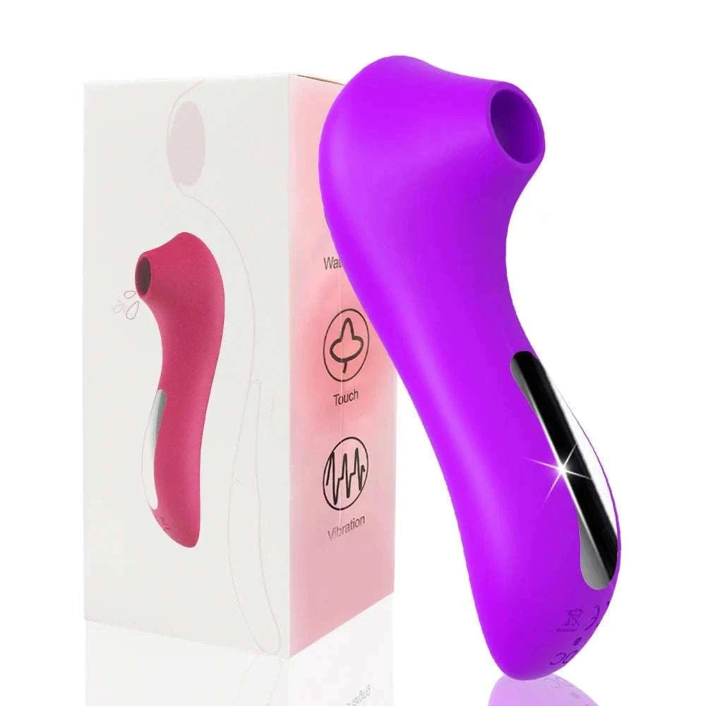 Clitoral Sucking Vibrator with 10 Modes, Waterproof USB Toy-Rose Box / China Mainland